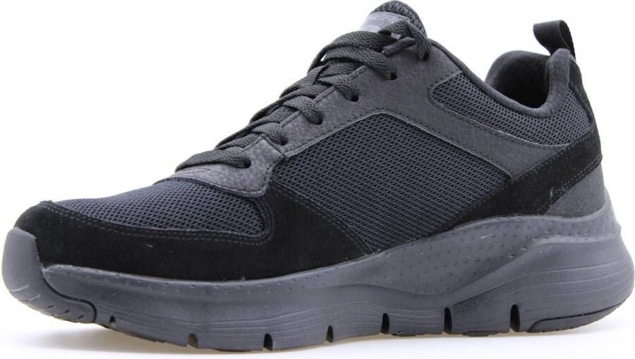 Skechers Comfortabele Arch Fit Servitica Sneaker Black Heren