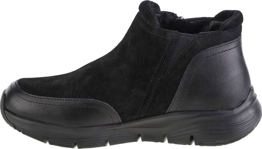 Skechers Arch Fit Smooth Dames Enkellaars Modest 167366-BBK Zwart - Foto 3