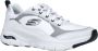 Skechers Arch Fit dames sneaker Wit zwart - Thumbnail 13