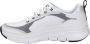 Skechers Arch Fit dames sneaker Wit zwart - Thumbnail 9