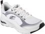 Skechers Arch Fit dames sneaker Wit zwart - Thumbnail 11