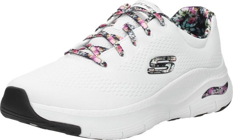 Skechers Arch Fit Sneakers zwart Synthetisch Dames