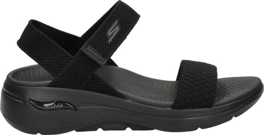 Skechers ArchFit Go Walk dames sandaal Zwart