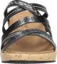 Skechers Beverlee Tiger Posse sandalen met sleehak zwart Dames - Thumbnail 13