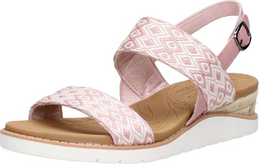 Skechers Bobs Beach Kiss dames sandaal Roze - Foto 8