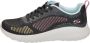 Skechers Sports Trainers for Women Bobs Suad Black - Thumbnail 5