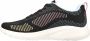 Skechers Sports Trainers for Women Bobs Suad Black - Thumbnail 7