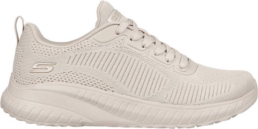 Skechers Bobs Sport Squad Chaos Face Off Sneakers Beige Vrouw