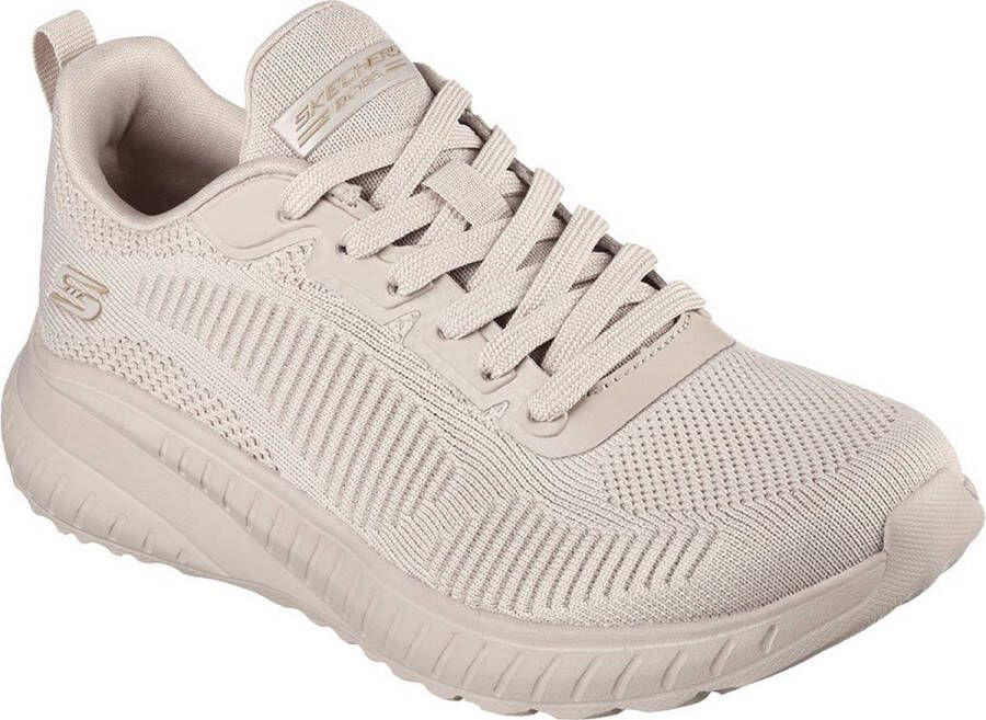 Skechers Bobs Sport Squad Chaos Face Off Sneakers Beige Vrouw