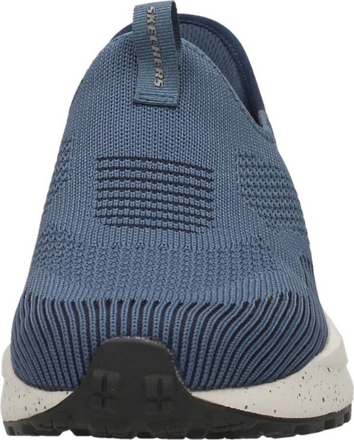 Skechers Bogdin Arlett Heren Instappers Zwart;Donkerblauw