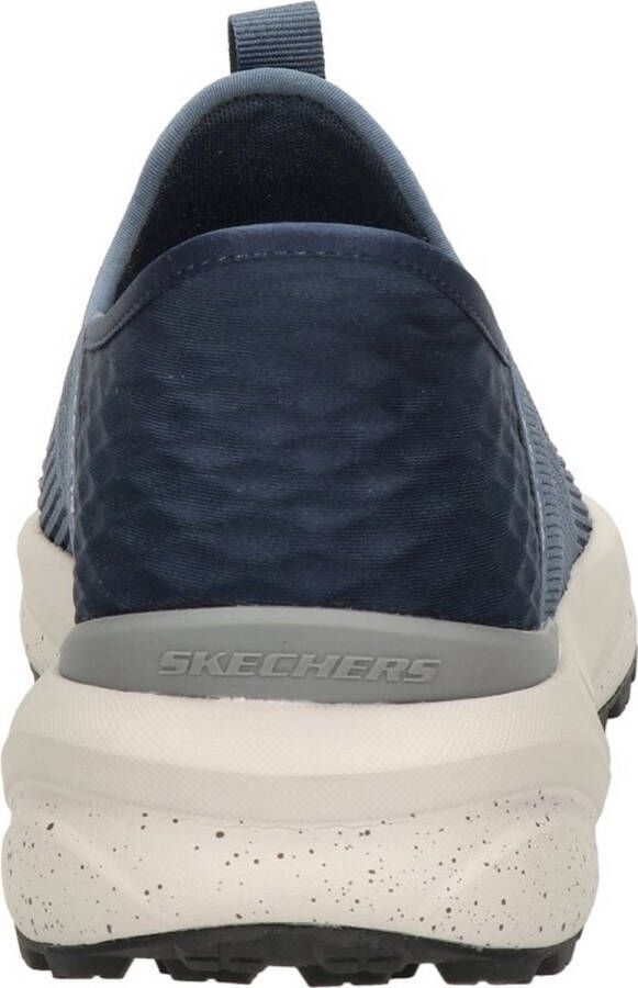 Skechers Bogdin Arlett Heren Instappers Zwart;Donkerblauw