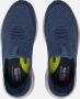 Skechers Blauwe Slip-On Sneaker met Gespikkelde Zool Blue Heren - Thumbnail 8