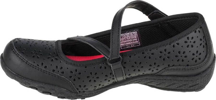 Skechers Breathe Easy Playground Popp 82277L-BBK voor meisje Zwart Sportschoenen - Foto 4