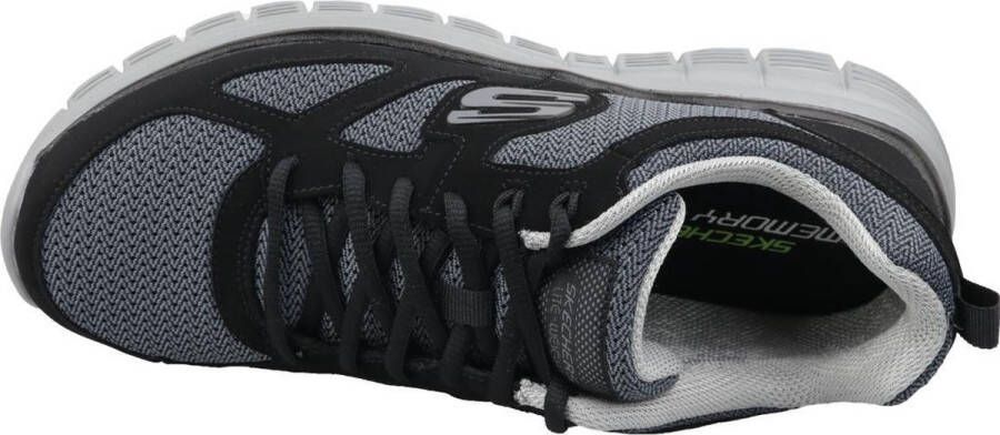 Skechers Burns-Agoura heren sneakers grijs Extra comfort Memory Foam - Foto 3