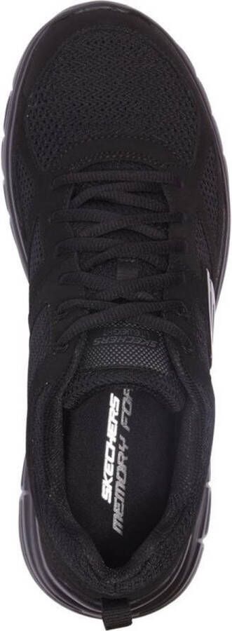 Skechers Burns-Agoura heren sneakers zwart Extra comfort Memory Foam