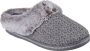 Skechers COZY CAMPFIRE COZY TIMES dames pantoffels Grijs - Thumbnail 14