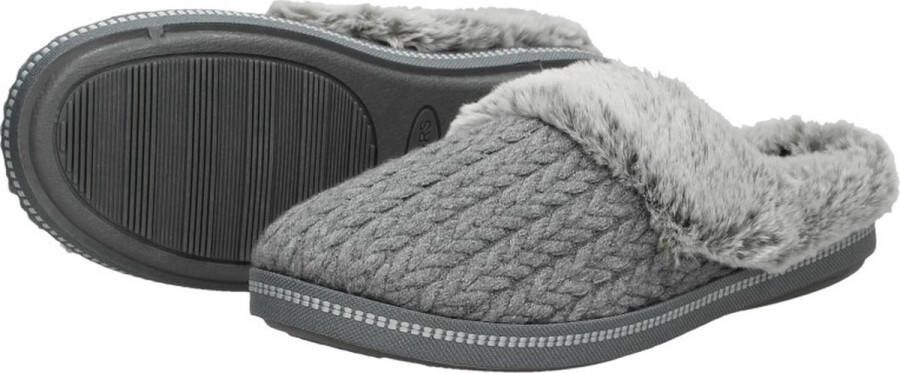 Skechers COZY CAMPFIRE COZY TIMES dames pantoffels Grijs - Foto 9