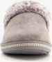 Skechers Cozy Campfire gevoerde dames pantoffels Beige Extra comfort Memory Foam - Thumbnail 1