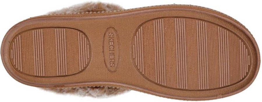 Skechers Cozy Campfire gevoerde dames pantoffels Bruin Maat Extra comfort Memory Foam38