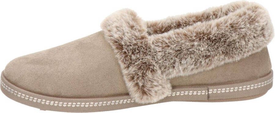 Skechers Cozy Campfire Team Toasty Dames Sloffen Taupe