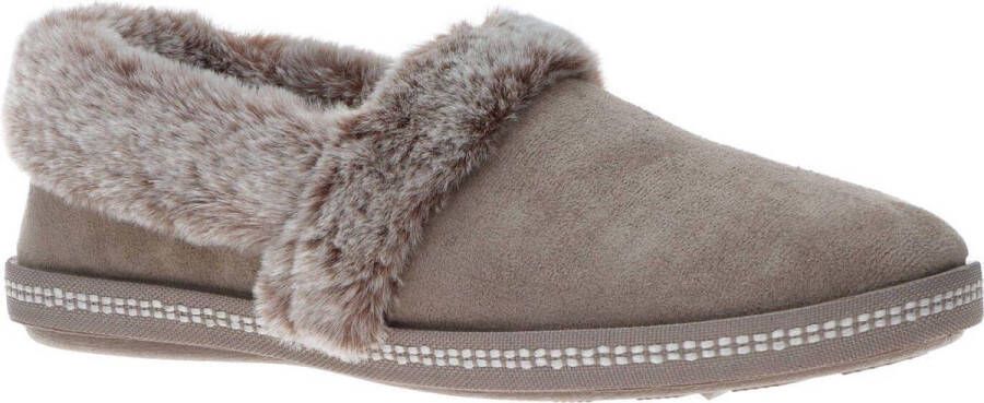 Skechers Cozy Campfire Team Toasty Dames Sloffen Taupe