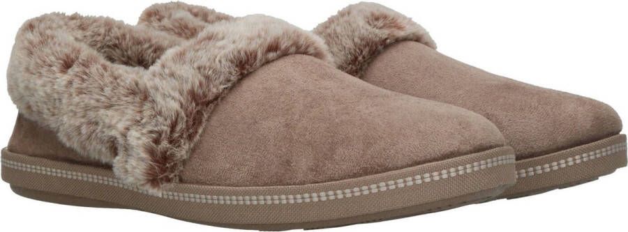 Skechers Cozy Campfire Team Toasty Dames Sloffen Taupe