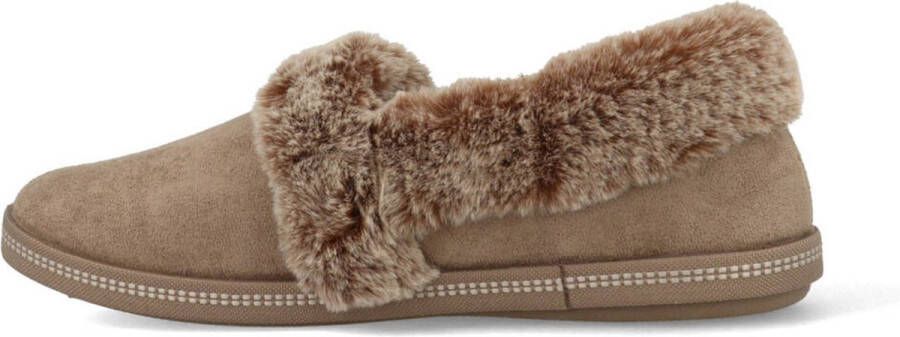 Skechers Cozy Campfire Team Toasty Dames Sloffen Taupe