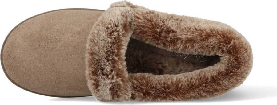 Skechers Cozy Campfire Team Toasty Dames Sloffen Taupe