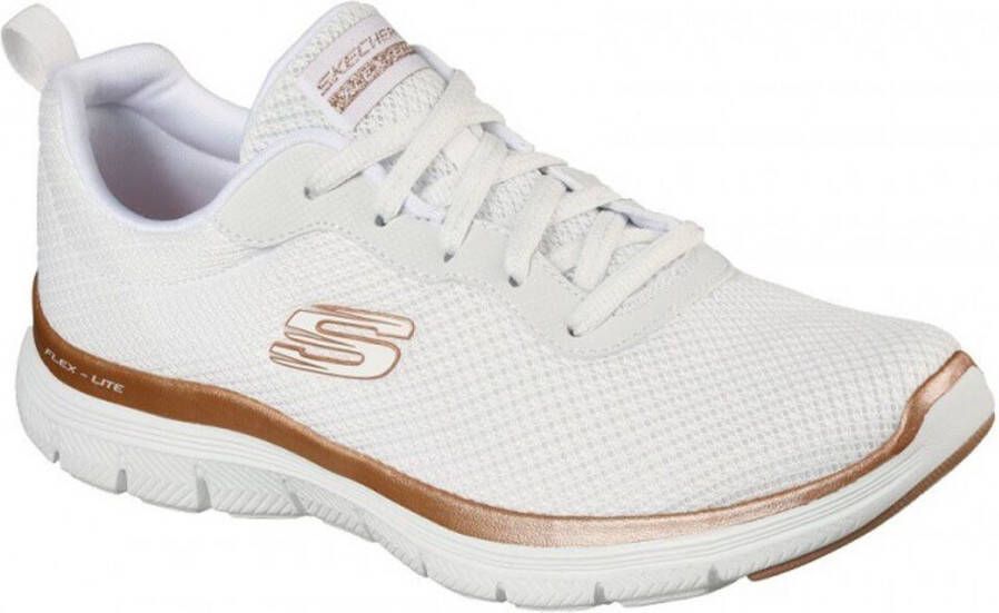 Skechers dames Flex Appeal Brilliant View WIT