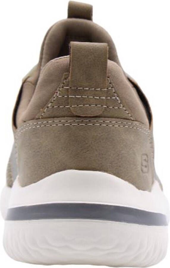 Skechers Delson 3.0 CICADA heren sneaker 210238 kaki