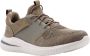 Skechers Delson 3.0 CICADA heren sneaker 210238 kaki - Thumbnail 4