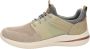 Skechers Delson 3.0 Cicada 210238 TPE Mannen Beige Sportschoenen Sneakers - Thumbnail 5