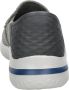 Skechers Grijze Instap Sneakers Delson 3.0 Gray Heren - Thumbnail 7
