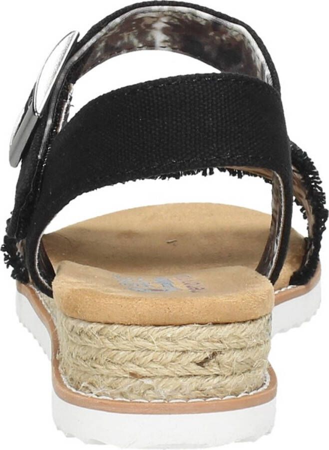 Skechers Sandalen Bobs Desert Kiss Adobe Princess 113541 BLK Zwart - Foto 10