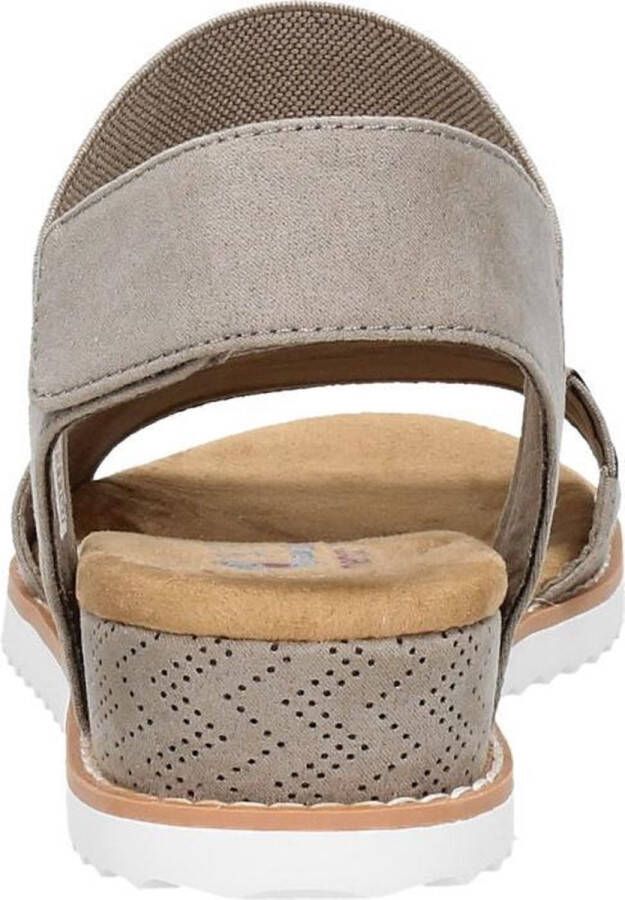 Skechers Desert Kiss Dames Sandalen Taupe