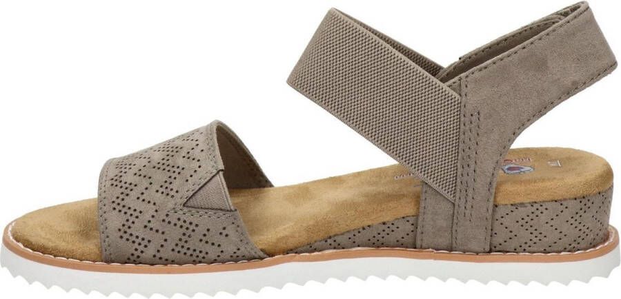 Skechers Desert Kiss sandalen taupe