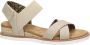 Skechers Desert Kiss Secret Picnic Dames Sneakers Gebroken Wit Beige - Thumbnail 7