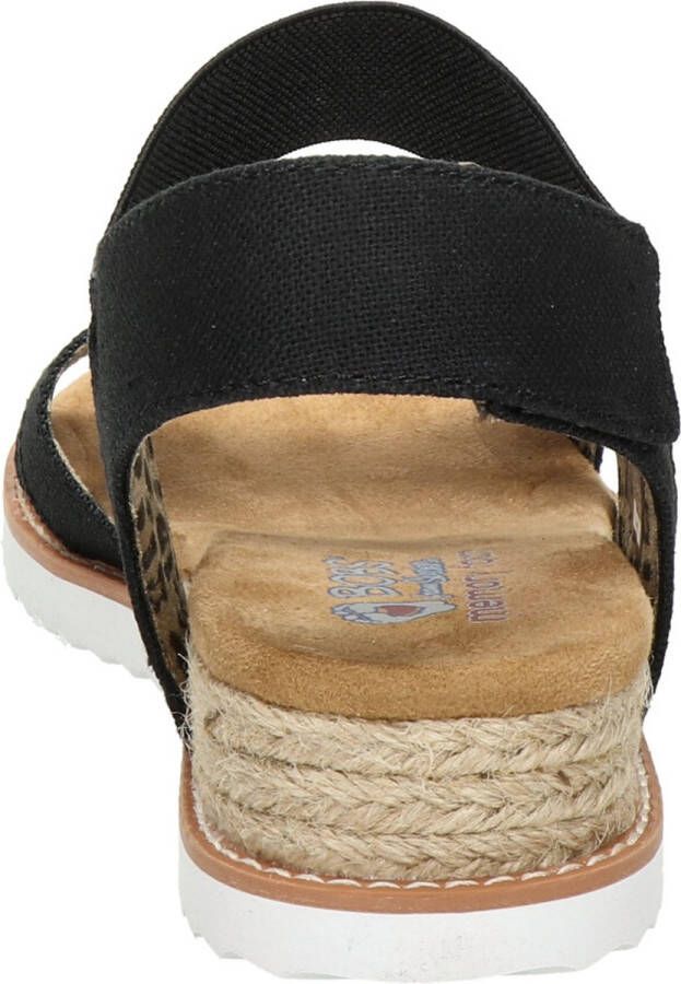 Skechers Sandalen Desert Kiss Secret Picnic 33386 BLK Zwart - Foto 11