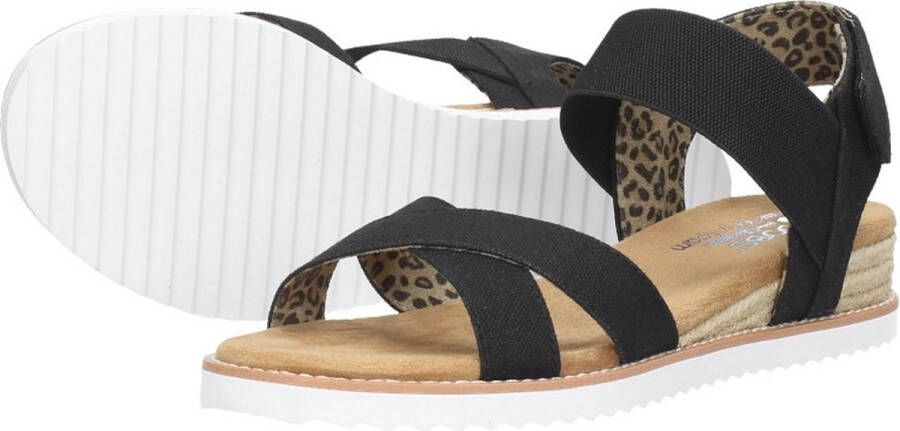 Skechers Sandalen Desert Kiss Secret Picnic 33386 BLK Zwart - Foto 12