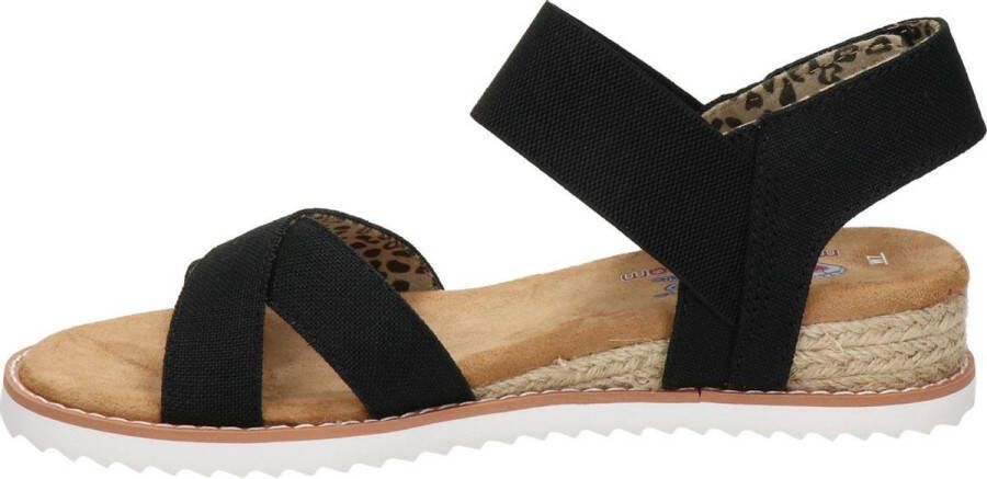 Skechers Sandalen Desert Kiss Secret Picnic 33386 BLK Zwart - Foto 6