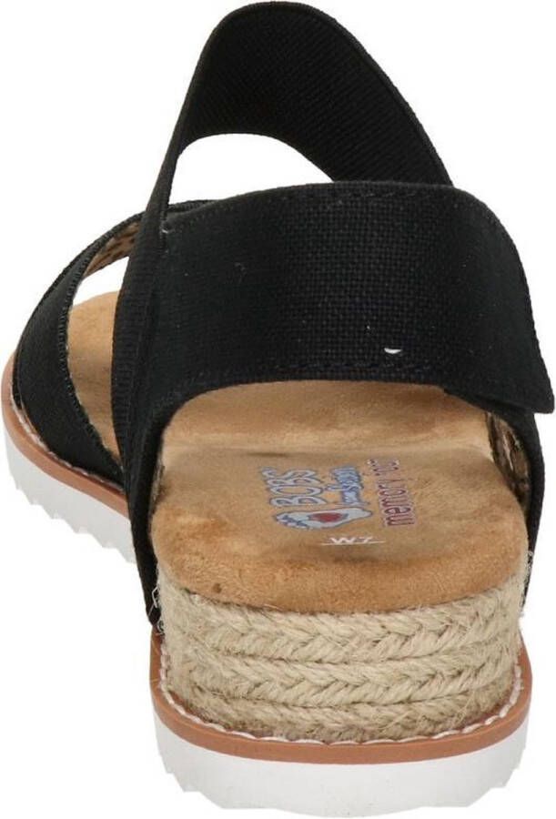 Skechers Sandalen Desert Kiss Secret Picnic 33386 BLK Zwart - Foto 7