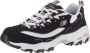 Skechers D'Lites Devoted Fan 13154-BKRG Vrouwen Zwart Sneakers Sportschoenen - Thumbnail 8