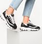 Skechers D'Lites Devoted Fan 13154-BKRG Vrouwen Zwart Sneakers Sportschoenen - Thumbnail 7