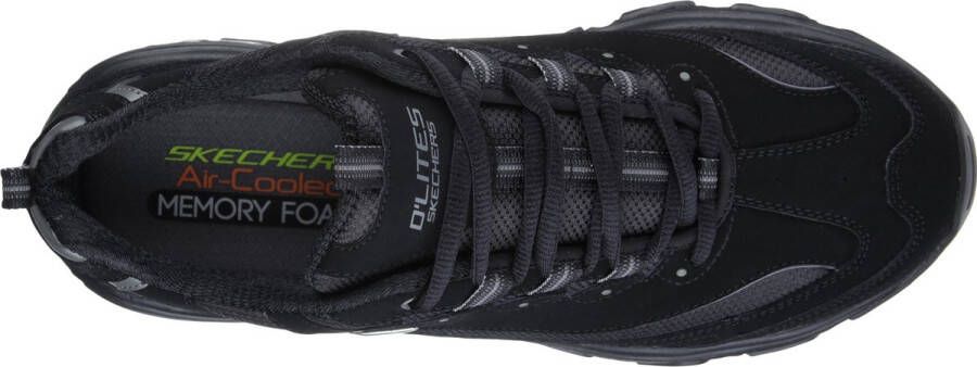 Skechers D'Lites Heren Sneakers Zwart