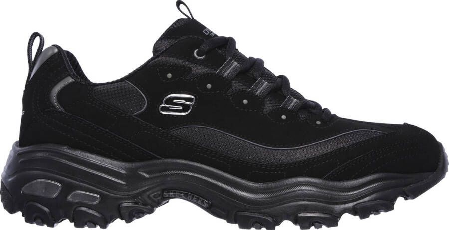 Skechers D'Lites Heren Sneakers Zwart