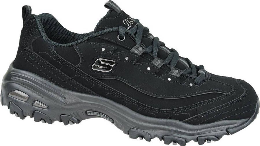 Skechers D'Lites-Play On 11949-BBK Vrouwen Zwart Sneakers