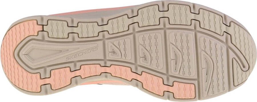 Skechers D'Lux Walker-Infinite Motion 149023-NTPK Vrouwen Wit Sneakers Sportschoenen