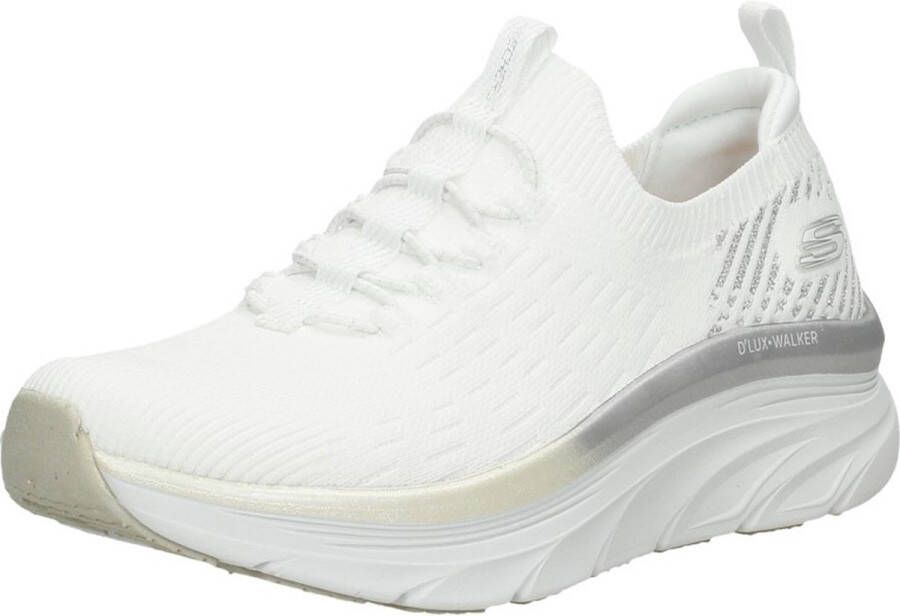 Skechers Vegan Slip-On Sneaker met Memory Foam White Dames