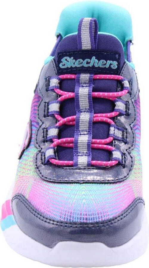 Skechers Dreamy Lites Colorful Prism Meisjes Sneakers Donkerblauw Multicolour