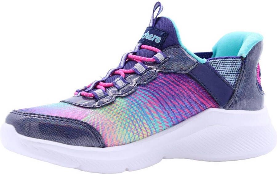 Skechers Dreamy Lites Colorful Prism Meisjes Sneakers Donkerblauw Multicolour